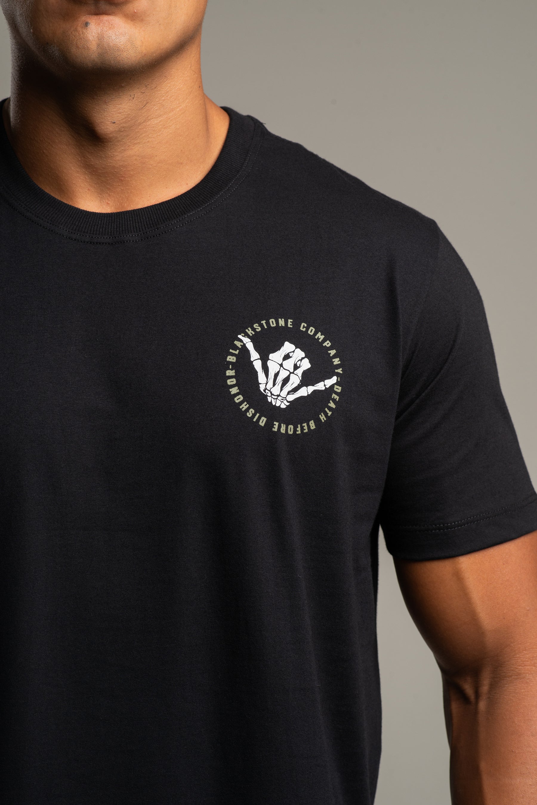 T-SHIRT DEATH BEFORE DISHONOR
