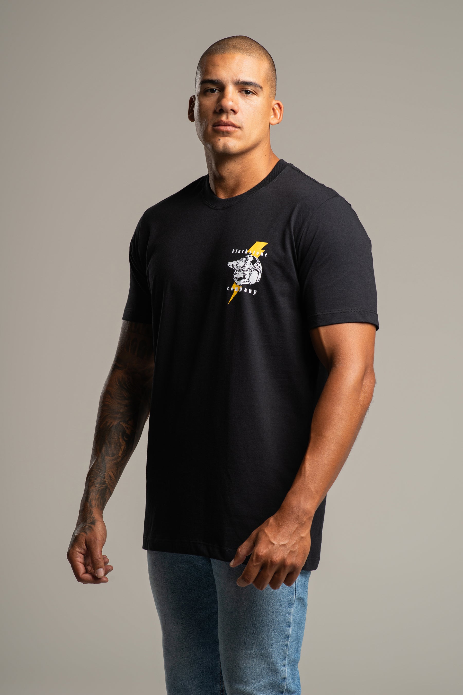 T-SHIRT SHINNING SKULL